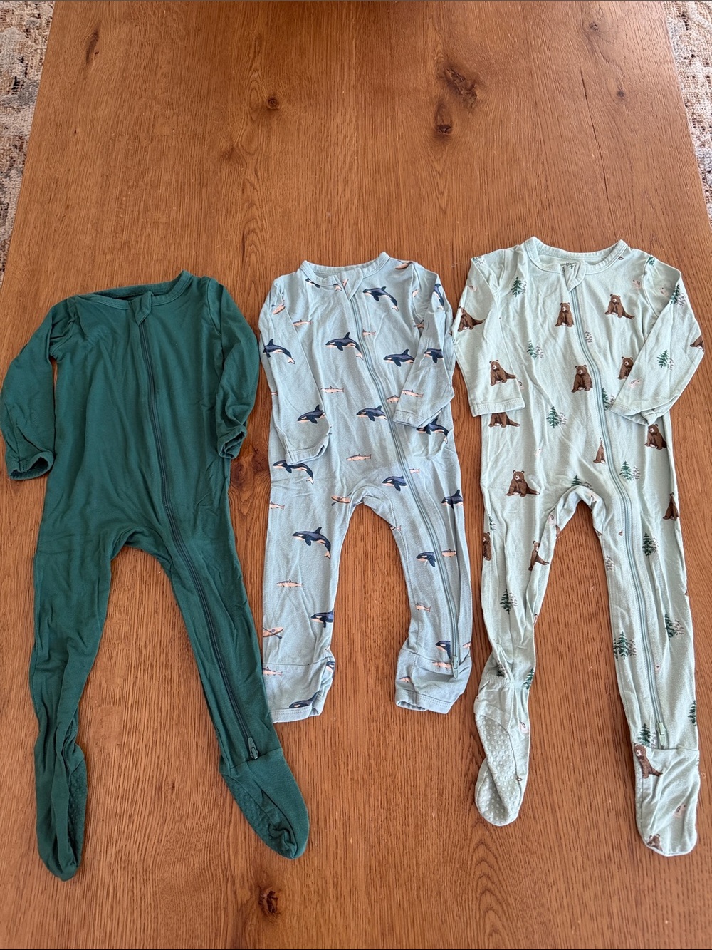 Set of 3 - Kyte Baby 12-18mo Pajamas